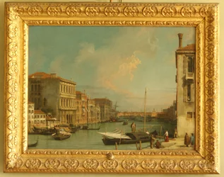 Vue sur le Grand Canal, Venise, depuis Campo S. Vio