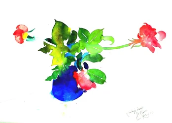 Roses de Jackie 35 x56