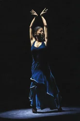 Danseuse solo de flamenco