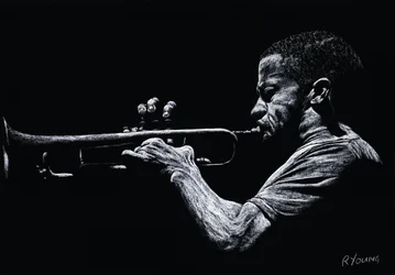 Trompettiste de jazz contemporain
