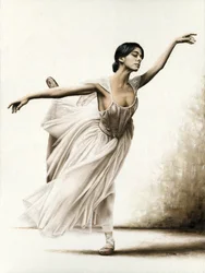 Ballerine démonstrative