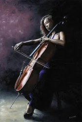 Un violoncelliste émotif