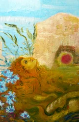 Derrière la maison