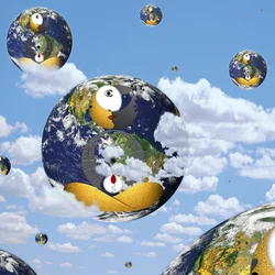 Jeu du globe (de la série : Prince sans oiseau)