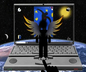 Icare (III) (de la série : Windows)