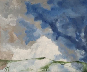 Les collines dans la transparence
