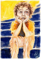 Enfant en attente