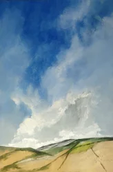 Nuages sur les collines