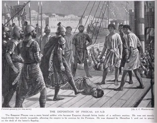 La déposition de Phocas 610 après J.-C.