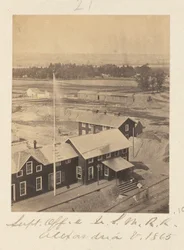 Bureau du surintendant, Chemin de fer militaire des États-Unis, Alexandria, Virginie