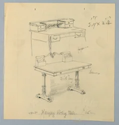 Conception et Croquis pour "Table d
