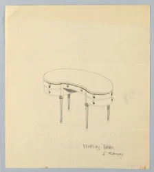 Conception pour une table d