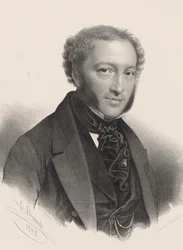 Portrait du pianiste et compositeur Ignaz Moscheles
