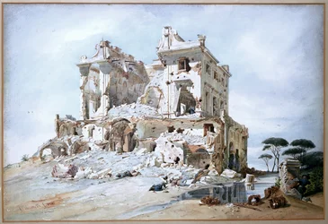 Phase de la prise du navire. République romaine