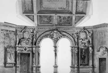 Décor pour Ruy Blas (1838) de Victor Hugo, reprise à la Comédie-Française en 1879