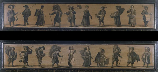 Les Cris de Paris, en 1634