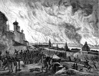 Moscou en feu, 15 septembre 1812, 1882-1884
