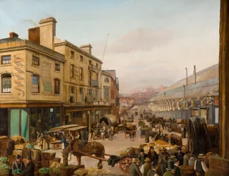 Rue Worcester, Birmingham, 1883