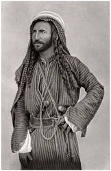 Un Bédouin du désert, Irak, 1925