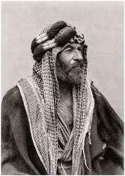Un cheikh arabe, Irak, 1925