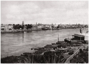 Bagdad moderne, la ville des califes, Irak, 1925