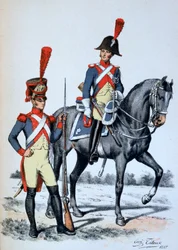 Gendarmerie impériale de Paris, 1813, 1887