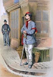 Garde civique parisienne, 1887