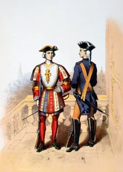 Garde royal du roi et cavalier, XVIIIe siècle