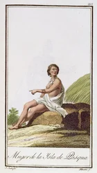 Une femme de l