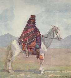 Un Indien Araucanien, 1916