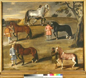 Chevaux de William Cavendish, duc de Newcastle, vers 1650