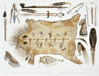 Ustensiles et armes indiens