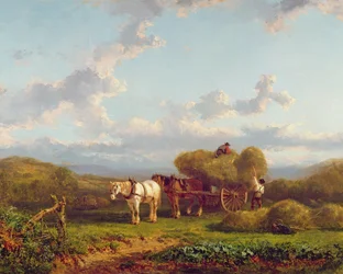 La charrette de foin