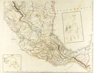 Nouvelle carte du Mexique et des provinces adjacentes