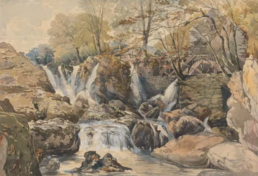 Moulin à eau et cascades