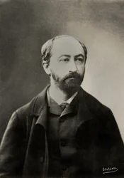 Portrait de l ecrivain Eugene Muntz (photo)