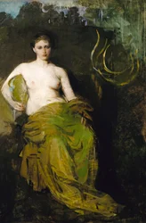 Figure à Moitié Drapée