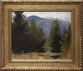 Esquisse de la montagne Monadnock