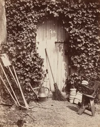 Porte de ferme de Marlotte, vers 1860 (photo) 1860 (photo)