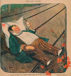 « Suicide émouvant », 1899.