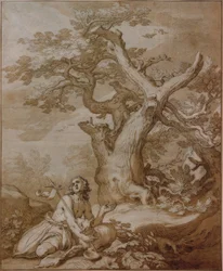 Jean-Baptiste dans le désert