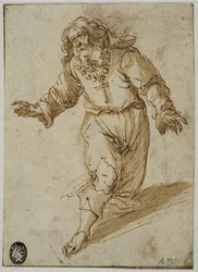 Homme agenouillé