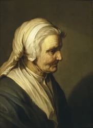 Vieille femme, 1635