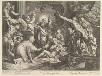La résurrection de Lazare, ca. 1600