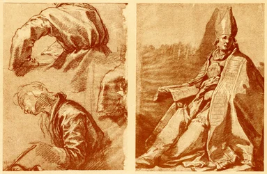 Les Quatre Évangélistes et Saint Ambroise