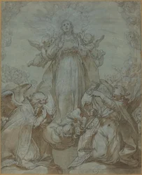 La Vierge en gloire