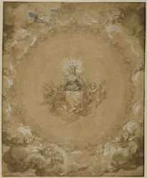 La Vierge en gloire