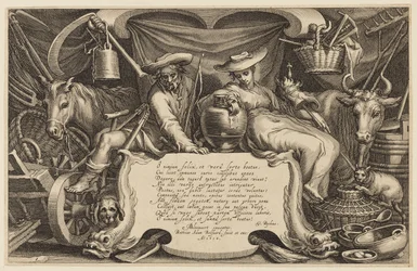 Page de titre, "La série de la ferme et du paysage"