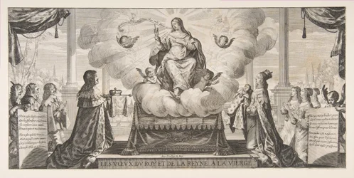Almanach pour 1639 : Louis XIII et Anne d
