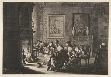 Les Vierges folles dormant en attendant l